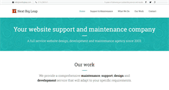 Desktop Screenshot of nextbigleap.com